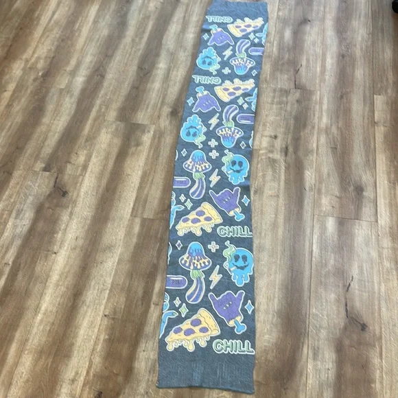 New Chill Print Cashmere Sample Scarf From Anthropologie!!🔥🔥🔥 - Picture 12 of 14